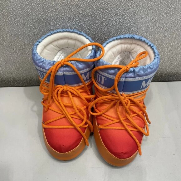 Moon Boot Orange Snow Bootie main image 7